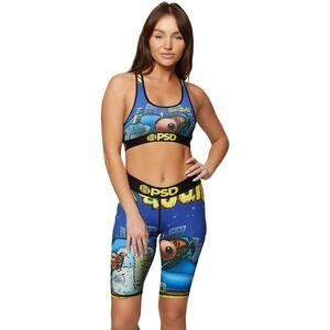 PSD Women's Bike Short (Blue/Drr Gin& Juice Biker, XS)